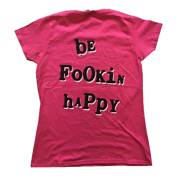 Yungblud Dam/Dam Raver Smile T-shirt XL Rosa Pink XL