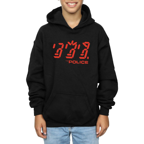 The Police Boys Ghost Icon Hoodie 7-8 år Svart Black 7-8 Years