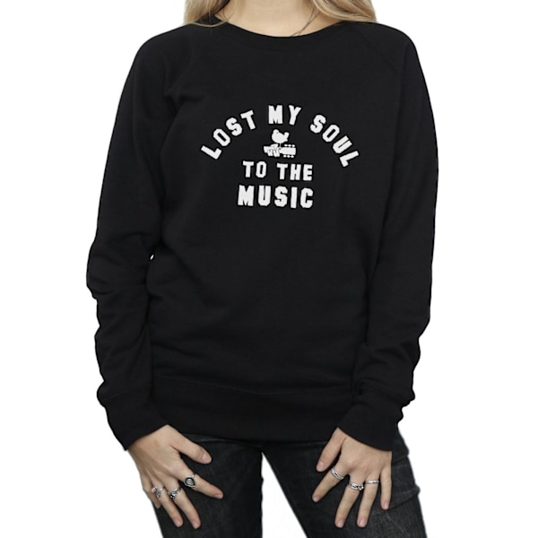 Woodstock Womens/Ladies Lost My Soul Sweatshirt XXL Svart Black XXL