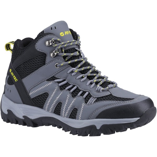 Hi-Tec Jaguar Mid Cut Boots 12 UK Grafit/Svart/Citron Graphite/Black/Citron 12 UK