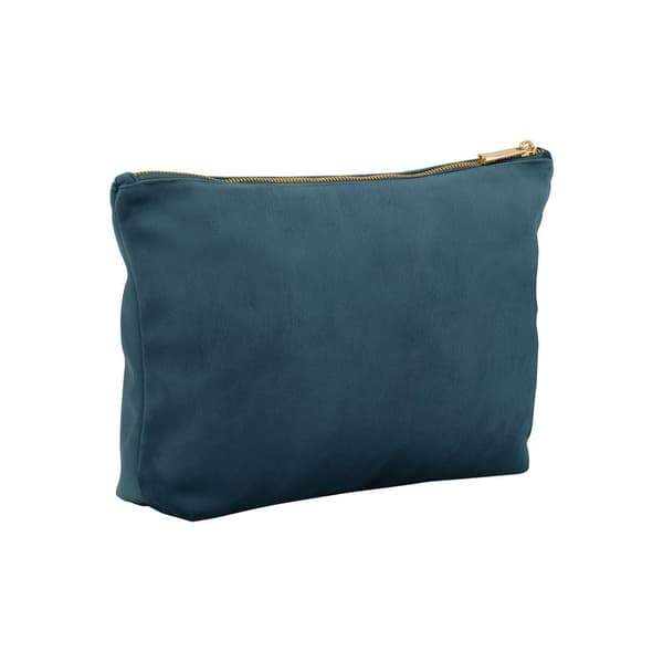 Bagbase Velvet Accessory Bag S Blå Topas Blue Topaz S