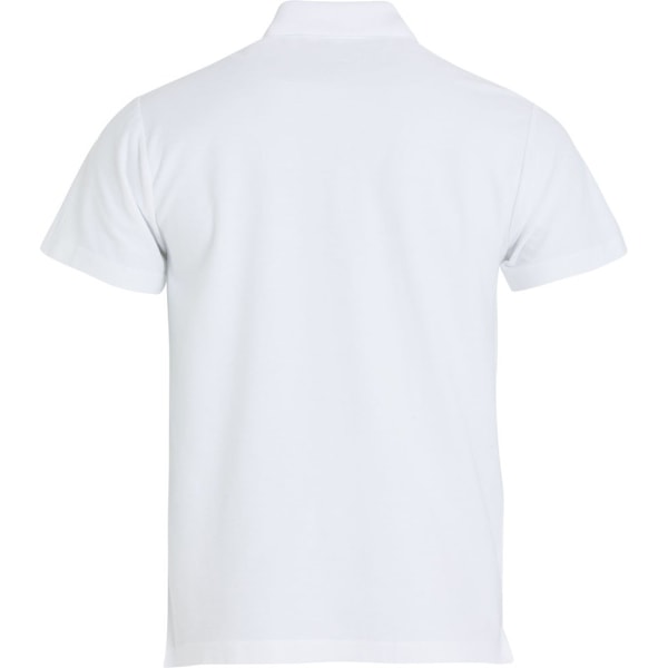 Clique Basic Pikétröja för Män 4XL Vit White 4XL