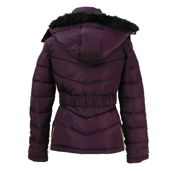 Coldstream Dam/Dam Cornhill Quilted Coat L Lila Purple L