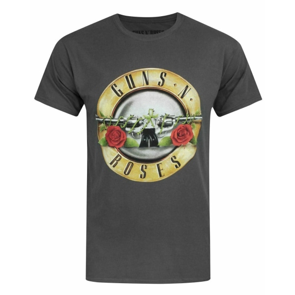 Guns N Roses Herr Drum T-Shirt XXL Charcoal Charcoal XXL