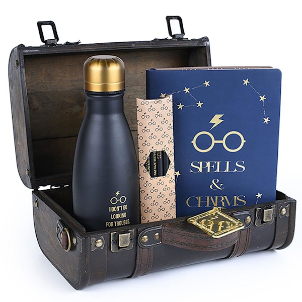 Harry Potter Premium Presentset One Size Brun/Blå/Guld Brown/Blue/Gold One Size