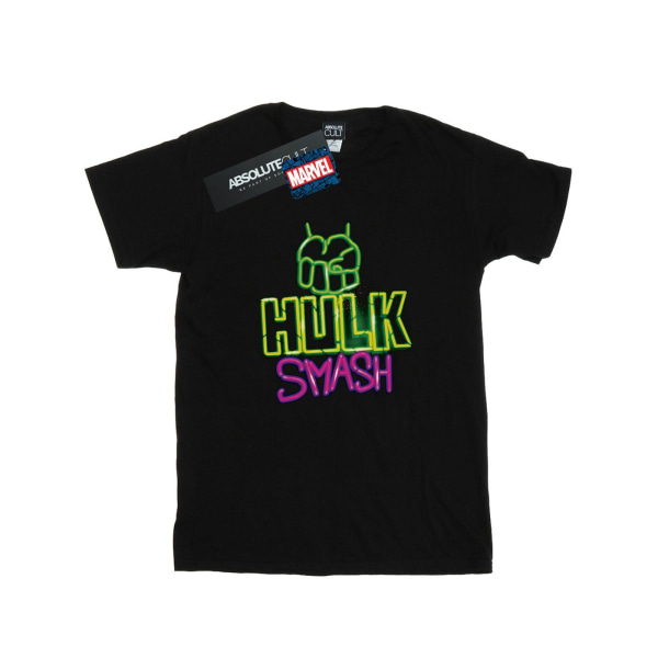 Marvel Mens Hulk Smash T-Shirt S Svart Black S