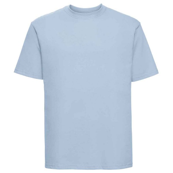 Russell Herr T-shirt i ringspun bomull, klassisk modell, storlek L, mineralblå Mineral Blue L