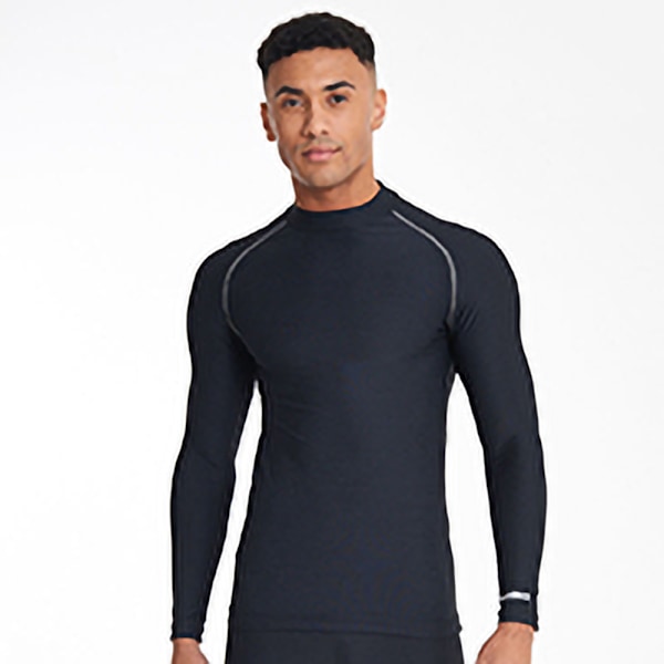 Rhino Termisk Underkläder Långärmad Baslager Väst Topp S/ Navy S/M