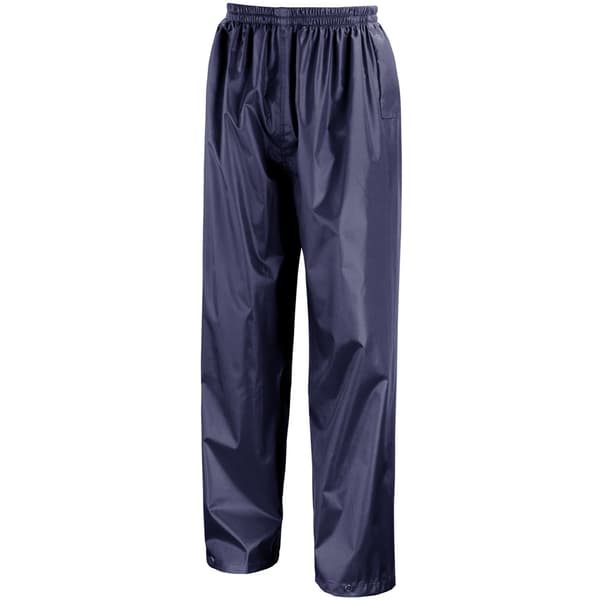 Result Core Barn/Barn Unisex Junior Regnkläder Jacka Och T Navy Blue 11-12