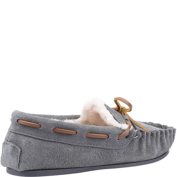 Hush Puppies Barn/Barn Addison Mockaskor i mocka 1 UK Grå Grey 1 UK