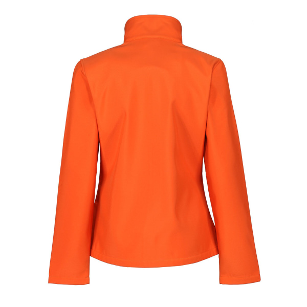 Regatta Dam/Ladies Ablaze Printable Softshell Jacket 14 UK M Magma Orange/Black 14 UK