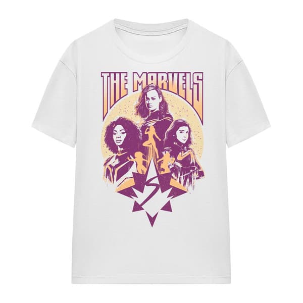 The Marvels Dam/Dam Quantum Heroes T-shirt M Vit White M