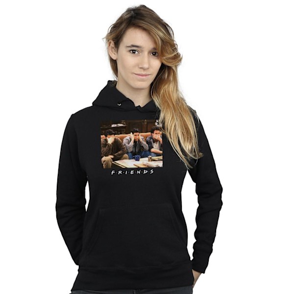 Friends Womens/Ladies Three Wise Guys Hoodie L Svart Black L