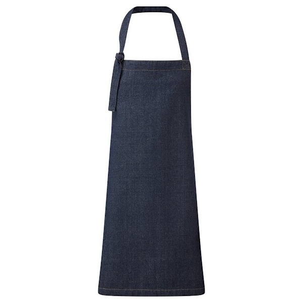 Premier Unisex Vuxen Regenerate Hållbar Haklapp Full Förkläde O Indigo Denim One Size