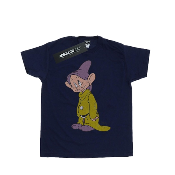 Snövit och de sju dvärgarna Dam/Dam Dopey Bomull Pojkvän Navy Blue M