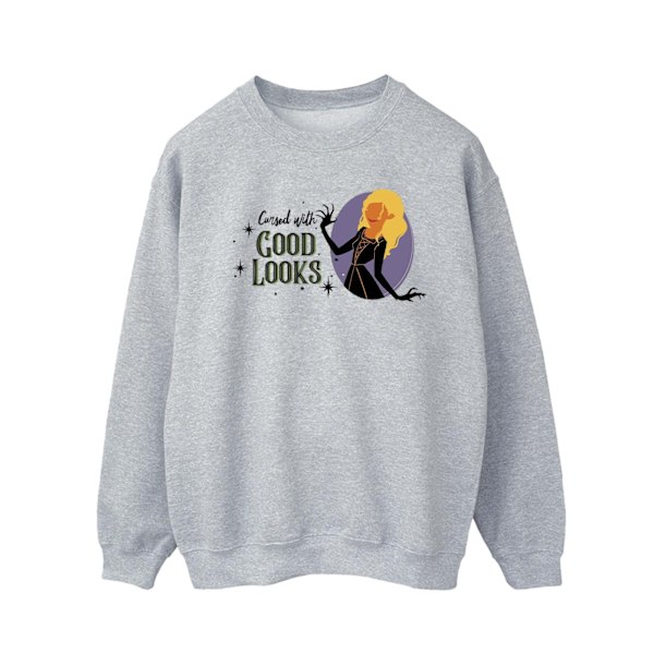 Disney Hocus Pocus Cursed Sarah Sweatshirt M Sports Grey för män Sports Grey M