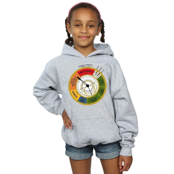 Fantastic Beasts Girls Threat Level Hoodie 9-11 år Sports Grå Sports Grey 9-11 Years