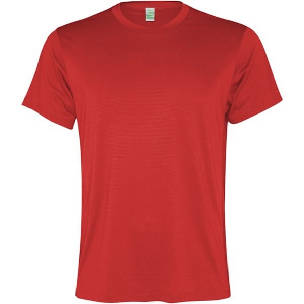 Roly Slam Kortärmad Sports T-shirt XL Röd Red XL