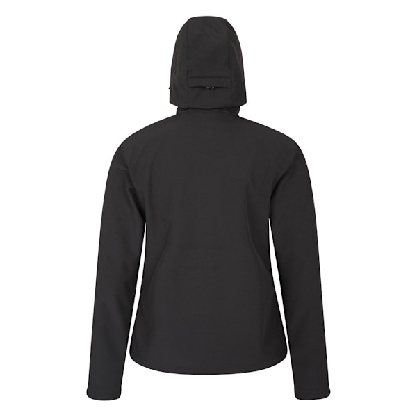 Mountain Warehouse Exodus Andningsbar Mjuk Skaljacka för Dam Black 8 UK