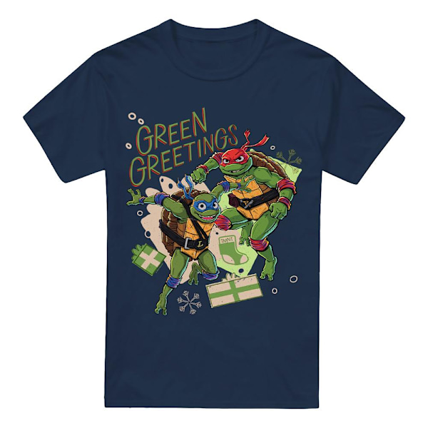 Teenage Mutant Ninja Turtles: Mutant Mayhem Julhälsning för män Navy S
