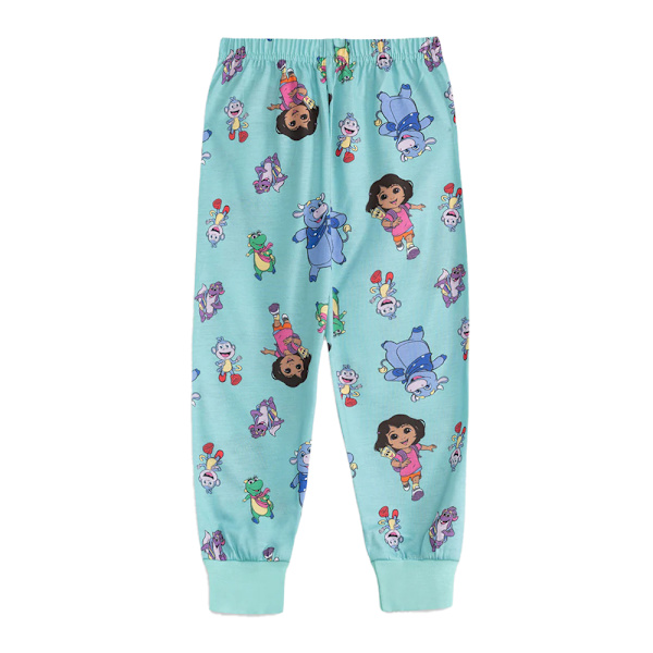 Dora Utforskaren Barn/Barn Karaktär Lång Pyjamas Set (Pac Multicoloured 2-3 Years