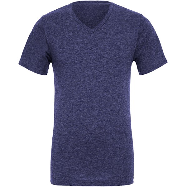 Canvas Herr Jersey Kortärmad V-ringad T-shirt 2XL Marinblå Navy Blue 2XL