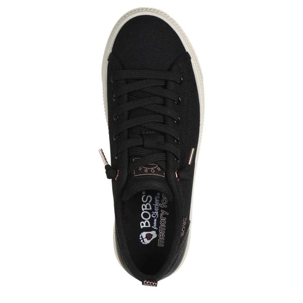 Skechers Dam Bobs Copa Canvas Trainers 2 UK Svart Black 2 UK