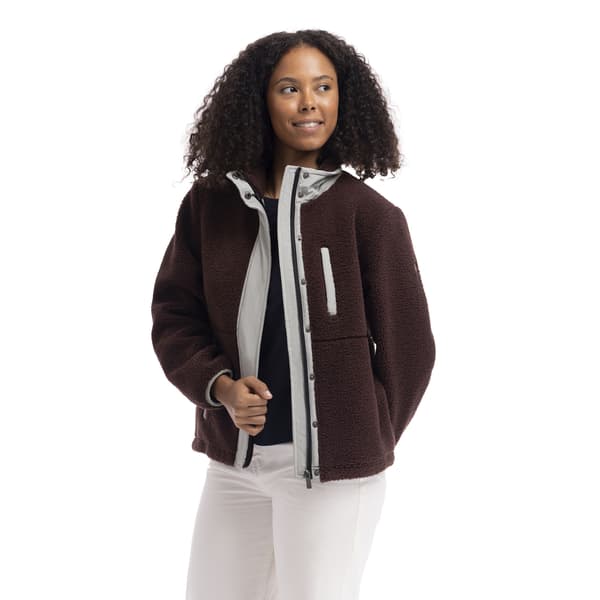 Trespass Yuill Fleecejacka för dam L Mocca Mocha L