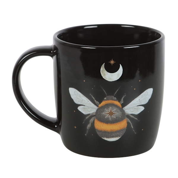 Something Different Forest Bee Mug One Size Svart/Vit Black/White One Size