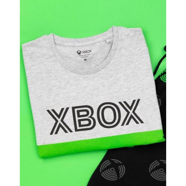 Xbox Herr Color Block Short Pyjamas Set M Svart Black M