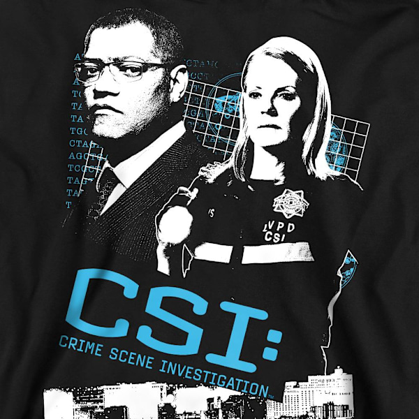 CSI Unisex Vuxen Utred Detta Sweatshirt XL Svart Black XL