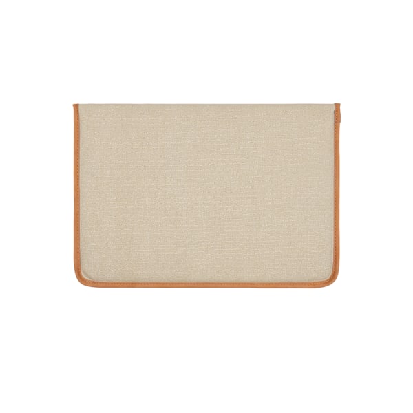 Vinga Bosler Laptopfodral i Återvunnen Canvas One Size Beige Beige One Size