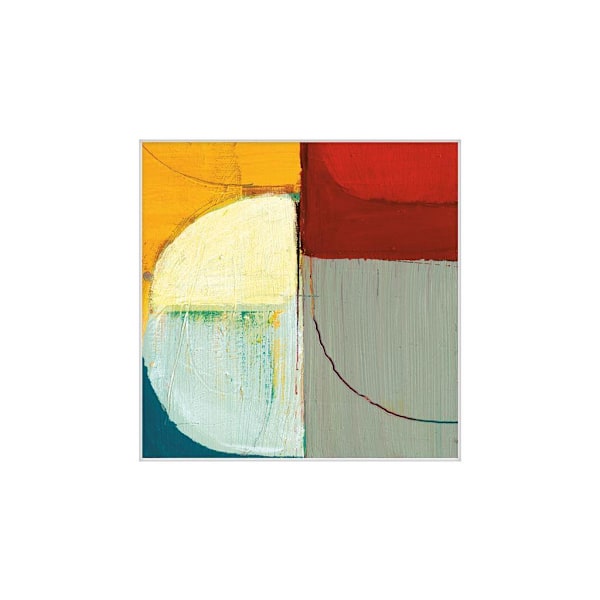 Joanne Last Abstract 7 Väggmonterad Monterad Tryck En Storlek Flerfärgad Multicoloured One Size