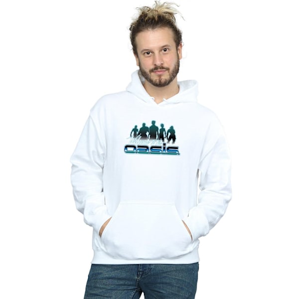 Ready Player One Herr Welcome To The Oasis Hoodie L Vit White L