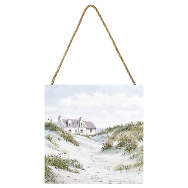 Richard Macneil White Sands I Plakett One Size Vit White One Size
