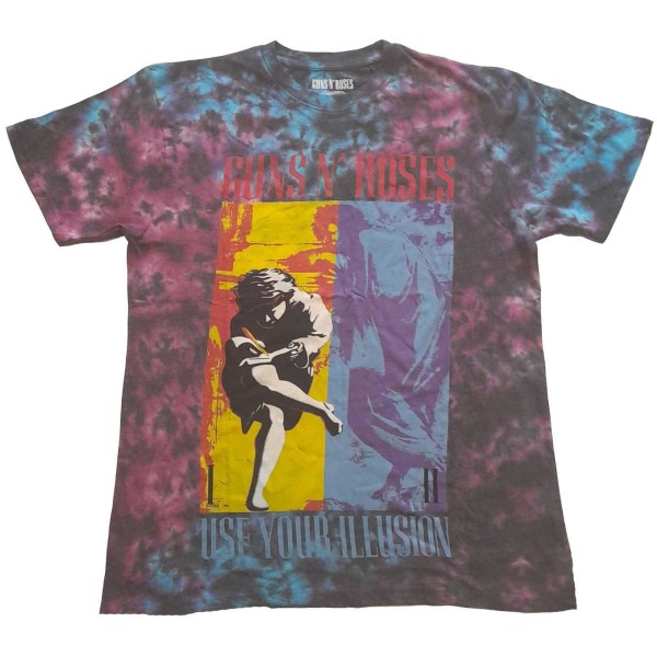 Guns N Roses Barn/Barn Använd din Illusion T-shirt 7-8 år Multicoloured 7-8 Years