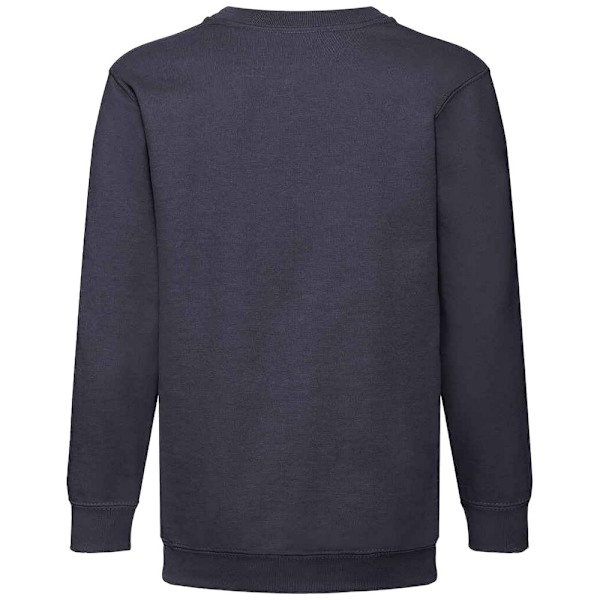 Fruit of the Loom Barn/Barnkläder Klassisk Drop Shoulder Sweatshirt Deep Navy 3-4 Years