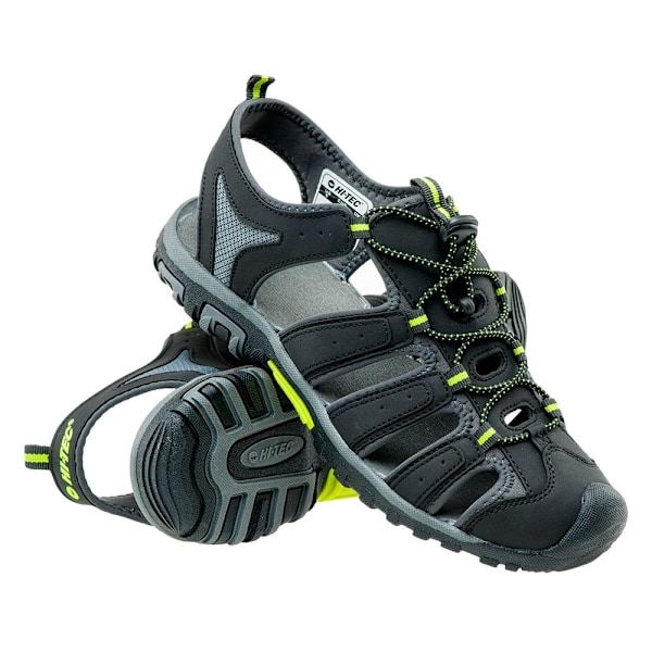 Hi-Tec Eritio Sandaler för Herr 9 UK Svart/Lime Black/Lime 9 UK