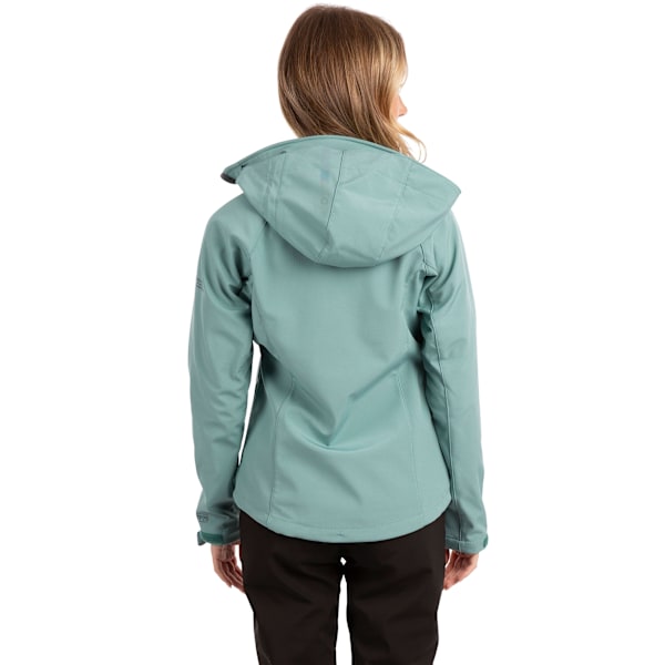 Trespass Womens/Ladies Bela II Vattentät Soft Shell Jacka S T Teal Mist S