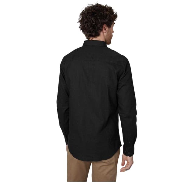 Threadbare Herr Regular Button-Down Skjorta M Svart Black M