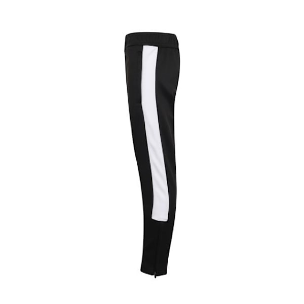 Finden And Hales Barn/Pojkar Stickade Träningsbyxor 5-6 År Bl Black/White 5-6 Years