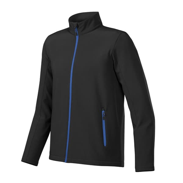 Stormtech Herr Orbiter Softshell 3XL Svart/Azurblå Black/Azure 3XL