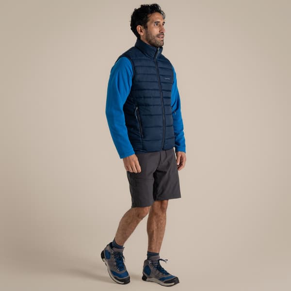 Craghoppers Herr Compresslite IX Gilet M Blå Marin Blue Navy M