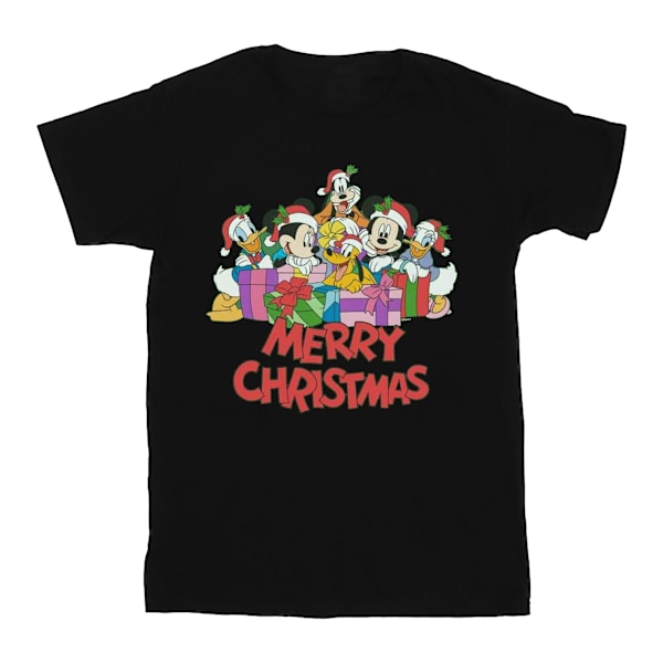 Disney Herr Mickey Mouse och vänner Jul T-shirt 4XL Svart Black 4XL