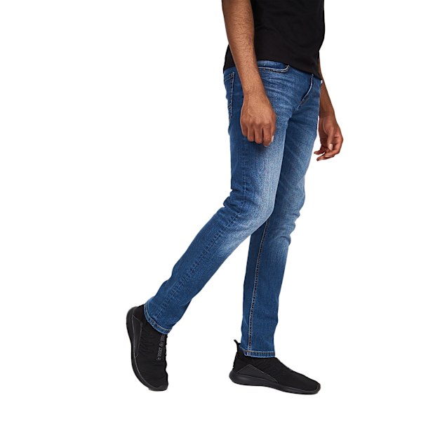 Crosshatch herr Svelte Stretch Jeans 40R Stone Wash Stone Wash 40R