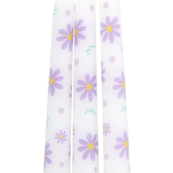 Something Different Daisy Avsmalnande Ljus (3-pack) One Size Pur Purple/White One Size