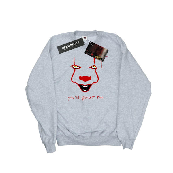 It Dam/Dam Pennywise Float Tröja S Heather Grey Heather Grey S