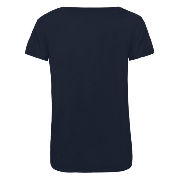 B&C Dam/Dam Favorit Triblend T-shirt i bomull S Marinblå Navy Blue S