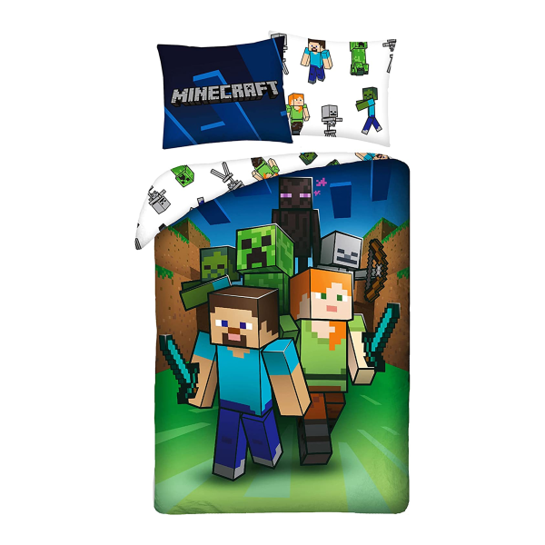 Minecraft Arrow Cover Set Enkel Grön/Vit/Blå Green/White/Blue Single