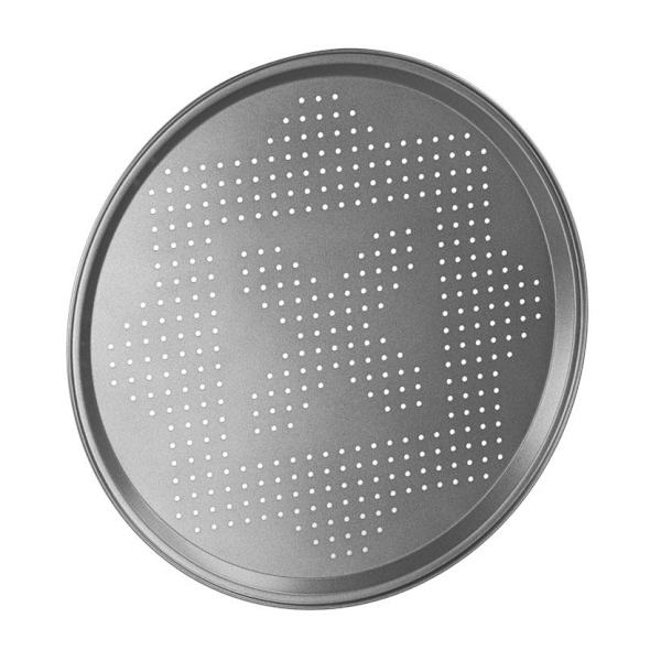 Chef Aid Non Stick Pizzapan En Storlek Silver Silver One Size